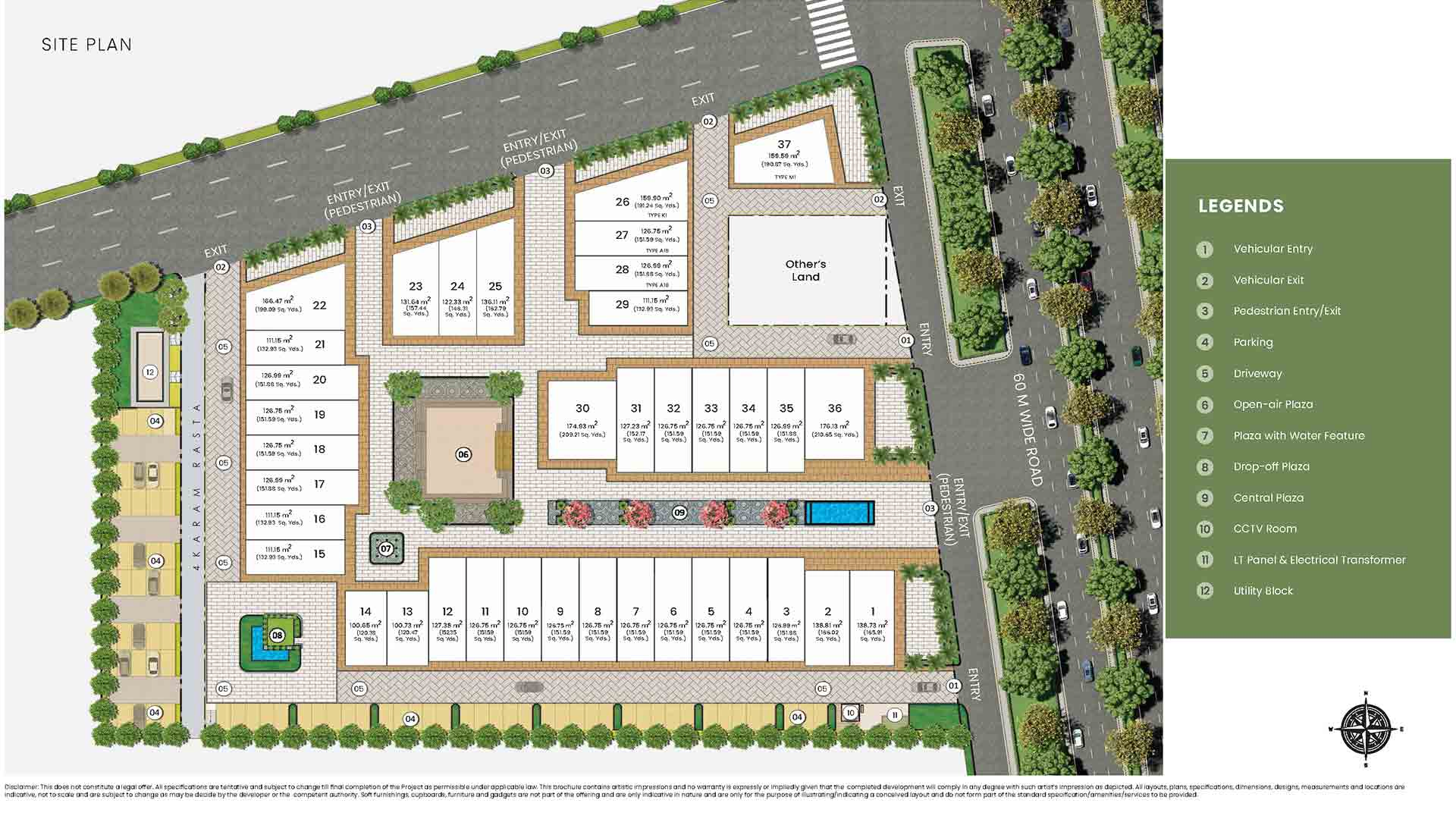 Adani Downtown Avenue Site Plan